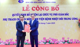 BSCKII Nguyễn Trung Cấp tiếp tục được bổ nhiệm l&#224;m Ph&#243; Gi&#225;m đốc chuy&#234;n m&#244;n Bệnh viện Bệnh nhiệt đới TW