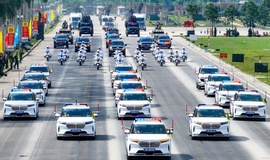 H&#224; Nội c&#244;ng bố phương &#225;n ph&#226;n luồng giao th&#244;ng phục vụ sự kiện A80