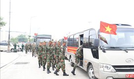 Đo&#224;n Qu&#226;n đội Campuchia sang Việt Nam tham gia nhiệm vụ A80