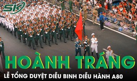 Ho&#224;nh tr&#225;ng buổi tổng duyệt A80: C&#225;c đo&#224;n diễu binh, diễu h&#224;nh đi giữa v&#242;ng tay nh&#226;n d&#226;n
