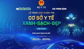 Tối nay diễn ra Lễ trao giải Cuộc thi &#39;Cơ sở Y tế Xanh - Sạch - Đẹp&#39; lần thứ I