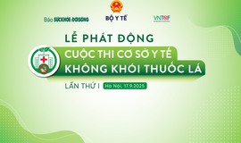 Ph&#225;t động Cuộc thi “Cơ sở y tế kh&#244;ng kh&#243;i thuốc l&#225;” lần thứ I