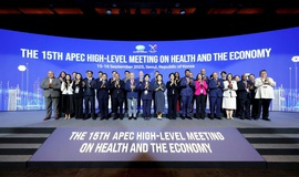 Thứ trưởng Nguyễn Tri Thức tham dự họp Cấp cao lần thứ 15 của APEC về Y tế v&#224; Kinh tế tại H&#224;n Quốc