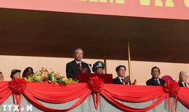 Diễn văn của Tổng B&#237; thư T&#244; L&#226;m tại Lễ diễu binh, diễu h&#224;nh A80