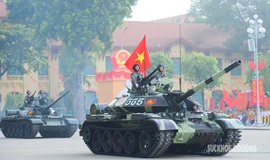 M&#227;n nh&#227;n với m&#224;n diễu h&#224;nh của khối kh&#237; t&#224;i qu&#226;n sự  tr&#234;n Quảng trường Ba Đ&#236;nh ng&#224;y Quốc kh&#225;nh 2/9