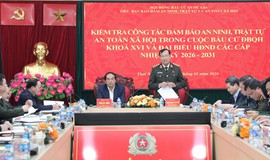 Thượng tướng Lê Tấn Tới: Chủ động, chặt chẽ trong bảo đảm an ninh bầu cử