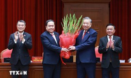 Điện, thư chúc mừng Tổng Bí thư BCH TW Đảng Cộng sản Việt Nam khóa XIV Tô Lâm