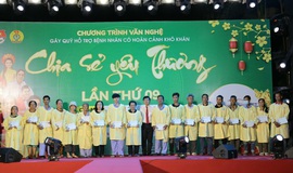 Bệnh viện Đa khoa Trung ương Cần Thơ, chia sẻ yêu thương tới bệnh nhân có hoàn cảnh khó khăn