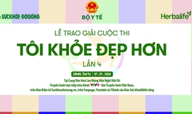 Cơ cấu giải thưởng hấp dẫn tại đêm chung kết Cuộc thi Tôi khoẻ đẹp hơn