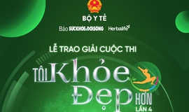 Đếm ngược Lễ trao giải Tôi khỏe đẹp hơn ngày 07/1: Đêm tỏa sáng của những hành trình sống khỏe