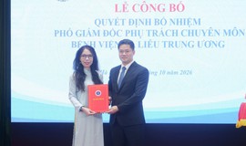 Bộ Y tế bổ nhiệm Phó Giám đốc chuyên môn Bệnh viện Da liễu Trung ương