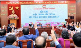 Hiệp thương lần 3: Thống nhất 217 người ứng cử ĐBQH khóa XVI