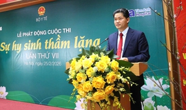 Thứ trưởng Thường trực Vũ Mạnh Hà: Cuộc thi “Sự hy sinh thầm lặng” lan toả tinh thần trách nhiệm, sự tận tụy, lòng nhân ái và y đức