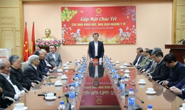 Bộ Y tế gặp mặt, chúc Tết các nhà khoa học, nhà giáo Hội đồng Đạo đức trong nghiên cứu y sinh học Quốc gia phía Bắc