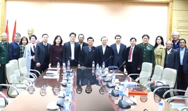 Thứ trưởng Thường trực Vũ Mạnh Hà làm việc với Hội Quân dân Y Việt Nam về công tác phát triển y dược cổ truyền