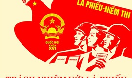 Bầu cử Quốc hội khóa XVI và HĐND: Trách nhiệm với lá phiếu