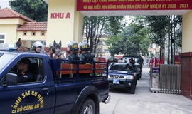 Cảnh sát đặc nhiệm luyện quân, sẵn sàng bảo đảm an toàn cho Ngày hội non sông