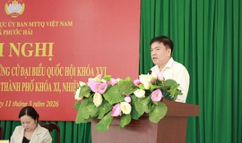 Chuyển tải tiếng nói của ngành y và người dân tới cơ quan dân cử