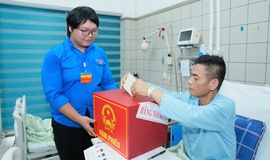 'Ngày hội non sông' trong không gian bệnh viện đặc biệt lớn nhất miền Bắc