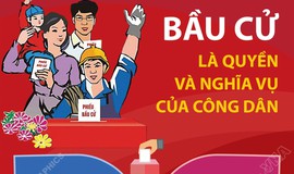 Bầu cử là quyền và nghĩa vụ của công dân
