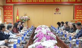 Bộ trưởng Đào Hồng Lan tiếp, làm việc với Đại biện lâm thời Đại sứ quán Hoa Kỳ tại Việt Nam