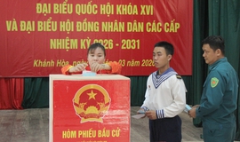 Đặc khu Trường Sa bầu cử sớm