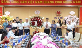 Lãnh đạo Bộ Y tế gặp mặt, chúc mừng các cơ quan báo chí, truyền thông của ngành nhân Kỷ niệm 101 năm Ngày Báo chí cách mạng Việt Nam
