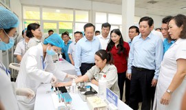 Lào Cai 'tăng tốc' thực hiện chiến dịch khám sức khỏe toàn dân