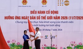 Thứ trưởng Đỗ Xuân Tuyên: Thanh niên là trung tâm của chiến lược dân số và phát triển