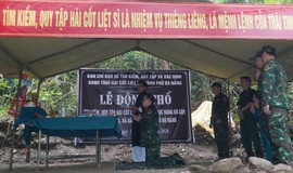 Động thổ tìm kiếm hài cốt liệt sĩ tại hang Đá Sập sau hơn nửa thế kỷ