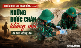 'Chiến dịch 500 ngày đêm' ở Huế: Những bước chân không mỏi đi tìm đồng đội