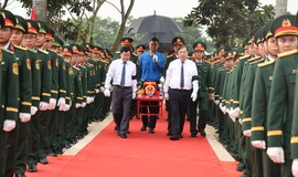 Phó Thủ tướng Thường trực Phạm Gia Túc dự Lễ viếng, truy điệu và an táng hài cốt liệt sĩ tại Tây Ninh