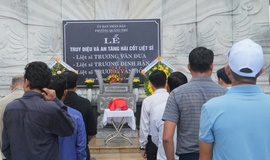 Đà Nẵng: Đưa 3 cha con liệt sĩ về an nghỉ tại nghĩa trang sau hơn nửa thế kỷ