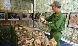 Những di vật từ hành trình tìm kiếm hài cốt liệt sĩ ở Tuyên Quang
