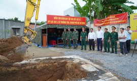 TPHCM: Tìm kiếm 5 liệt sĩ tại khu mộ tập thể ở xã Thường Tân