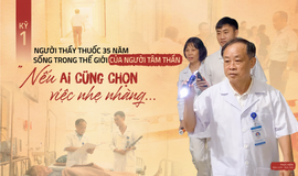 Người thầy thuốc 35 năm sống trong thế giới của người tâm thần (kỳ 1): 'Nếu ai cũng chọn việc nhẹ nhàng...'