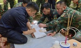 Phát hiện, quy tập hài cốt liệt sĩ tại khu vực biên giới