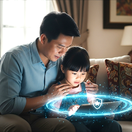 Chuyên gia chỉ các nguyên tắc vàng giúp cha mẹ bảo vệ con khỏi lừa đảo mạng