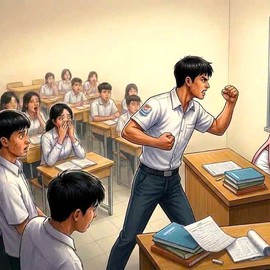 Vì đâu bục giảng chao đảo?
