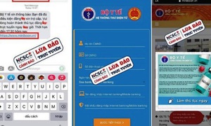 Cảnh báo 2 website lừa đảo xin trợ cấp tiêm vắc xin COVID-19