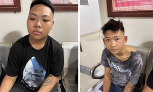Bắt 2 thiếu niên gây ra vụ cướp manh động tại quận Hoàng Mai
