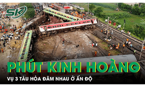 Hành khách kể lại phút kinh hoàng khi 3 tàu hỏa đâm nhau ở Ấn Độ làm hơn 230 người thiệt mạng