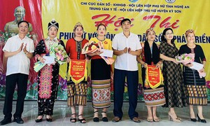 Ý nghĩa Hội thi phụ nữ với công tác dân số ở huyện rẻo cao