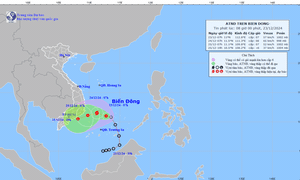 Áp thấp nhiệt đới mạnh lên, Biển Đông sắp đón bão số 10