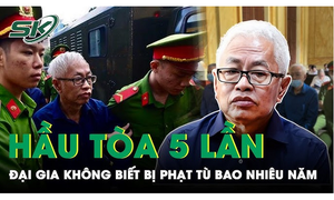 Ông Trần Phương Bình hầu tòa lần thứ 5, khai không nhớ bị phạt bao nhiêu năm tù