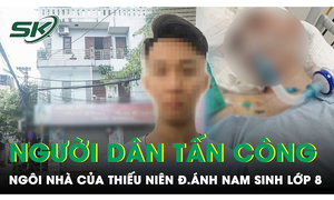 Ngôi nhà của thiếu niên hành hung nam sinh lớp 8 chấn thương sọ não bị người dân quá khích ném gạch, chất bẩn
