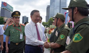 Chủ tịch nước Tô Lâm: 'Lực lượng tham gia bảo vệ ANTT ở cơ sở là cánh tay nối dài của Công an Nhân dân'