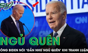 Tổng thống Biden thừa nhận ‘gần như ngủ quên’ trong buổi tranh luận với ông Trump