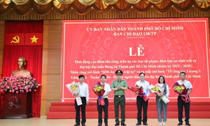 TPHCM phát động cao điểm tấn công tội phạm, đảm bảo an ninh trật tự Đại hội Đảng bộ