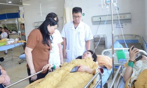 Thông tin mới nhất về sức khỏe các nạn nhân trong vụ xe giường nằm tuyến Nghĩa Lộ - Mỹ Đình gặp nạn